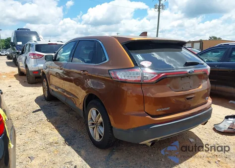 2017 Ford Edge Sel из США, поврежденный, VIN 2FMPK4J9XHBB86424